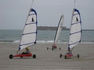  Go sand yachting in the Channel 